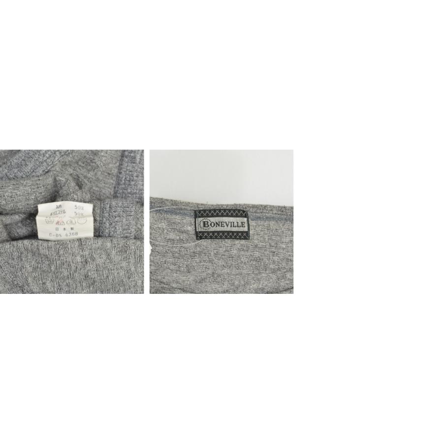 BONEVILLE / ボンネビル 80s 日本製 レイヤードデザイン 半袖Tシャツ  