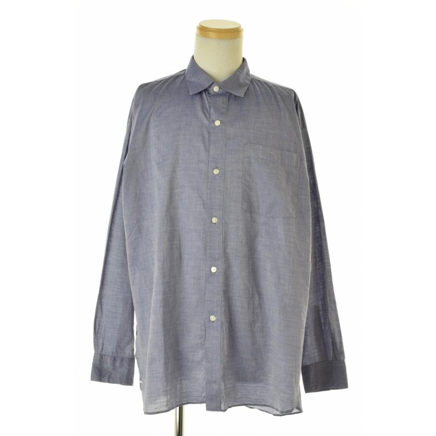 SUMARI / シュマリ S2203-30005 Slit Shirt サイドスリット 長袖シャツ 