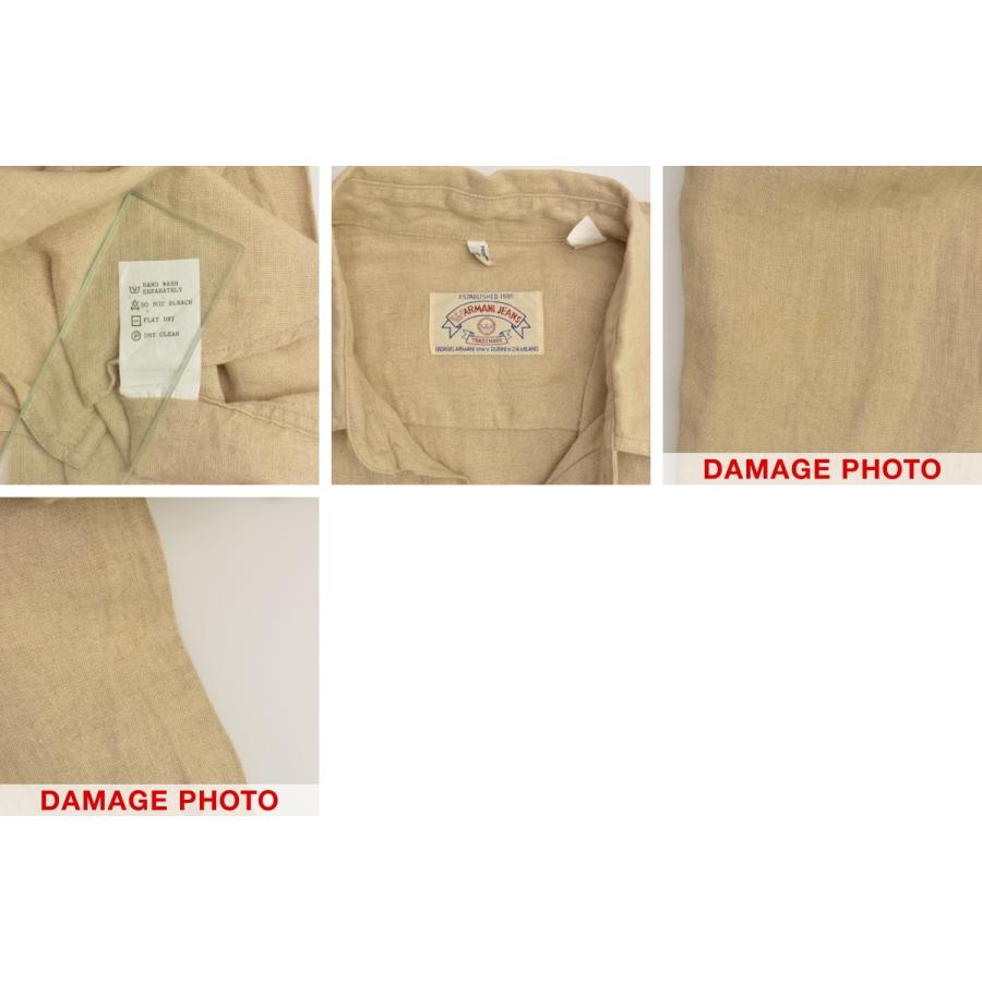 ARMANI JEANS / アルマーニジーンズ 〜90s archive リネン 長袖シャツ