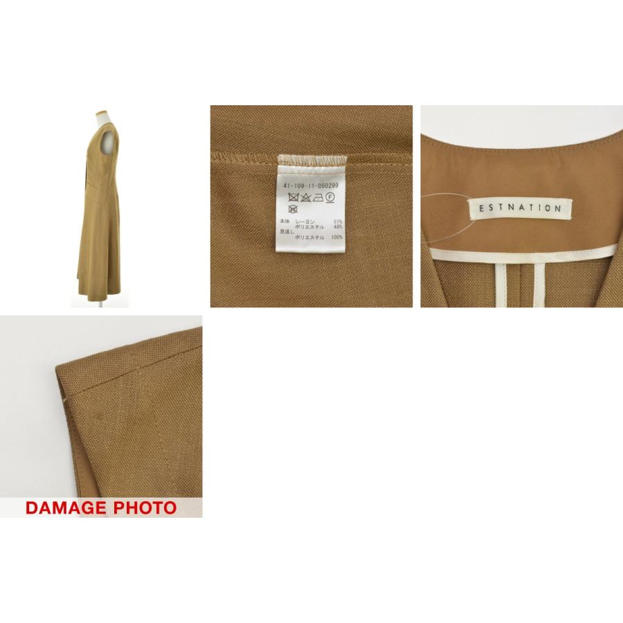 ESTNATION / エストネーション 24SS 41-109-11-050299 オックスVネック  