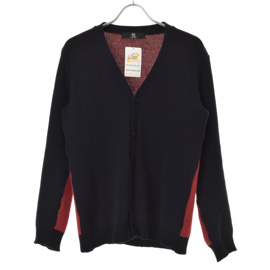CAMBIO / カンビオ 2トーンニット 長袖カーディガン : ブランド古着の  