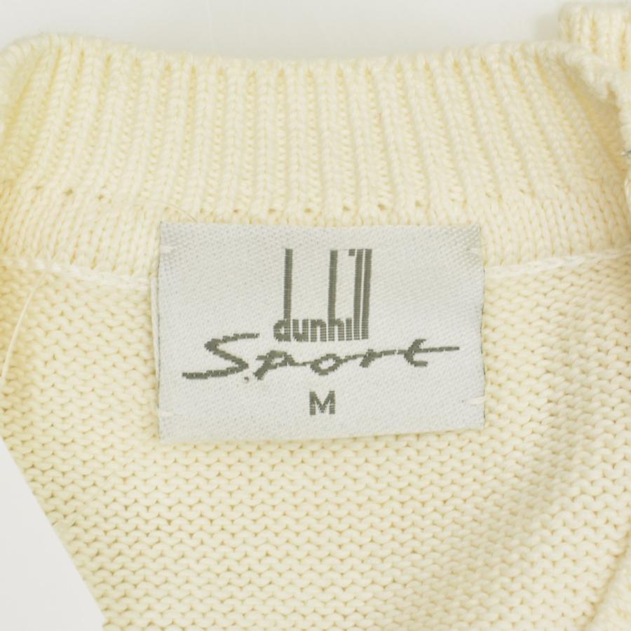 【dunhill】SPORT OLD ゴるふァー こッとン長袖にッとせーたー ダンひる dunhill SPORT にッと せーたー 長袖 はいねッく ろゴ