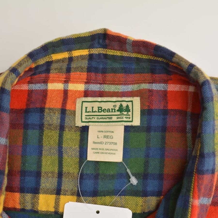 L.L.Bean（エルエルビーン） 273708 タータンチェック 長袖シャツ
