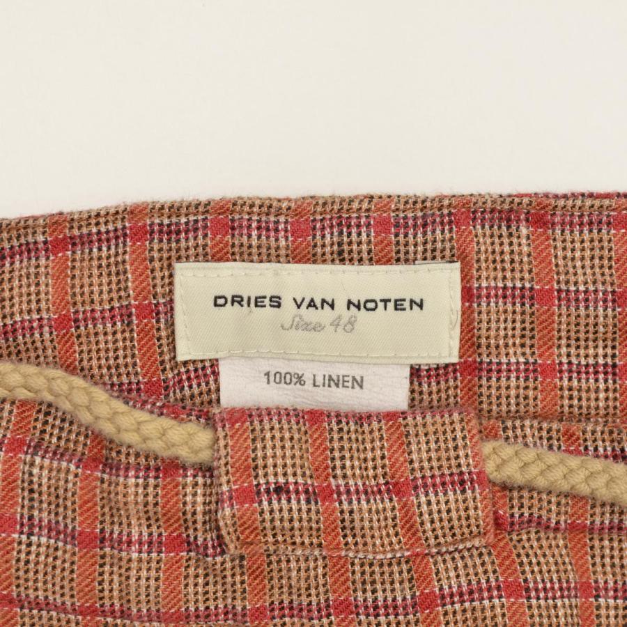 DRIES VAN NOTEN（ドリス ヴァン ノッテン） archive チェックリネン  
