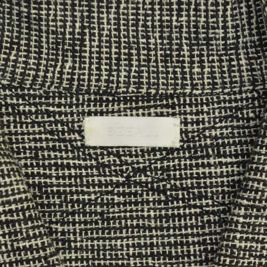 SEEALL / シーオール SAM01 JK382 I003 コットンシルク ジャケット 