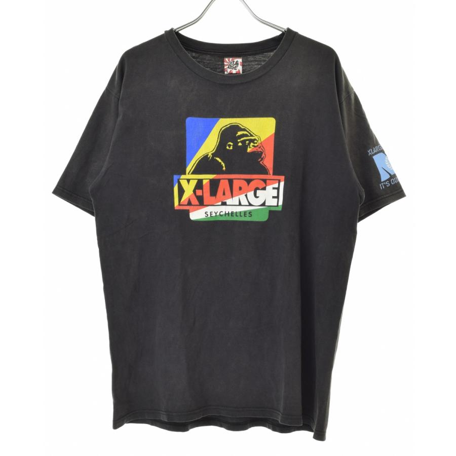 LんページXL 半袖Tシャツ XLARGE X-LARGE / エクストララージ フェイスプリント 半袖T