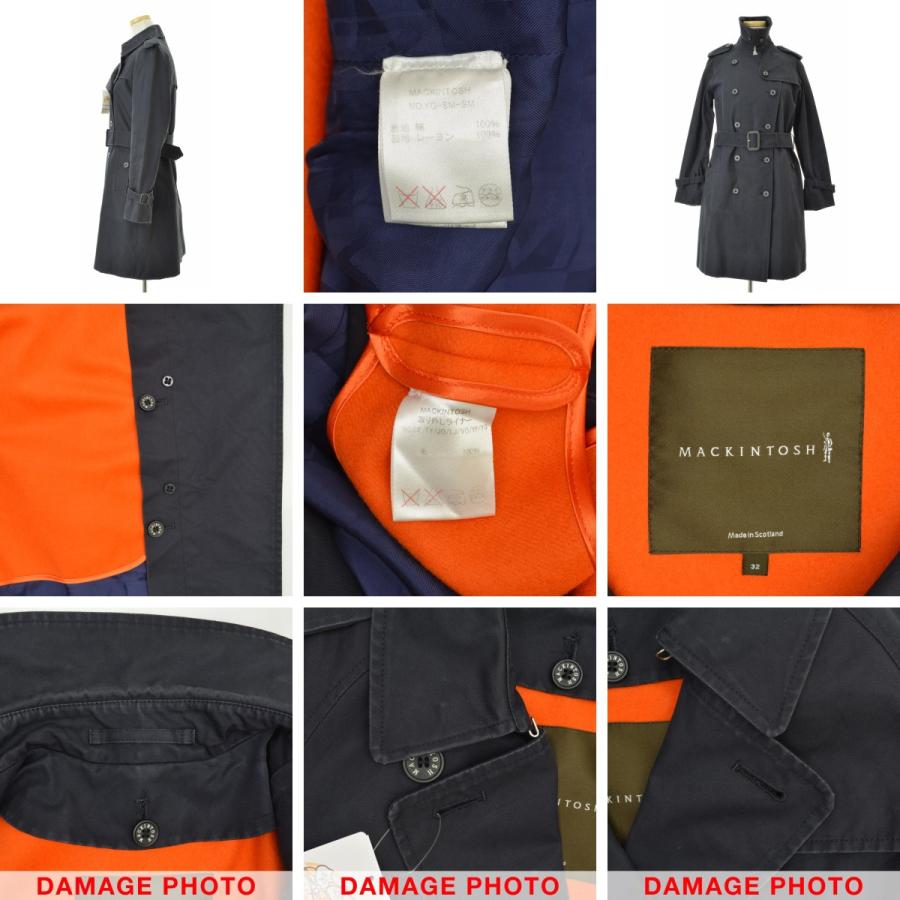 MACKINTOSH / マッキントッシュ 英国製 ライナー付ダブル トレンチコート
