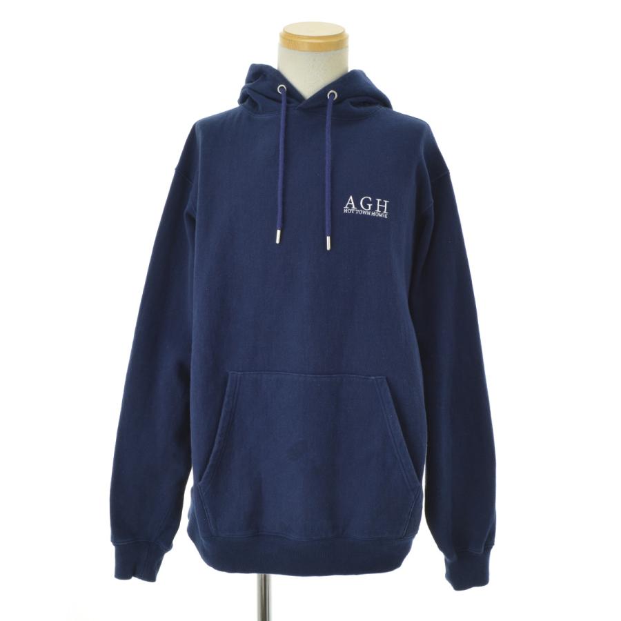 BUDSPOOL / バッズプール AGH LOGO HEAVY WEIGHT HOODED SWEAT