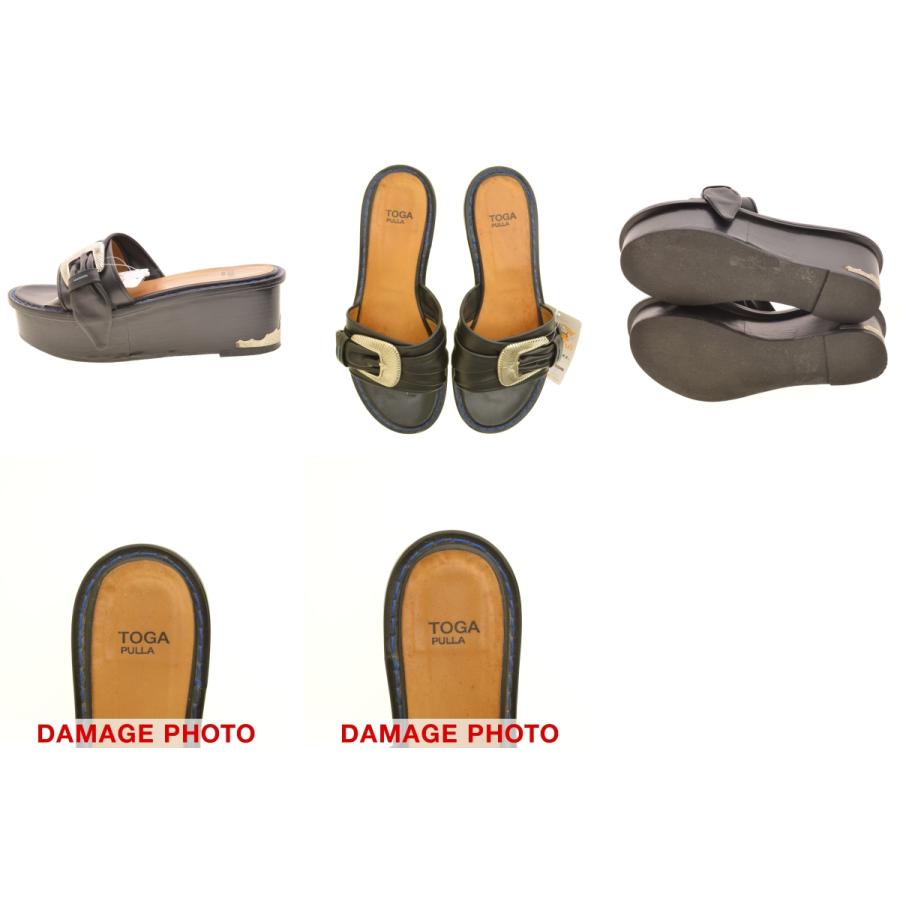TOGA PULLA / トーガプルラ TP91-AJ964 0918G Metal platform sandals