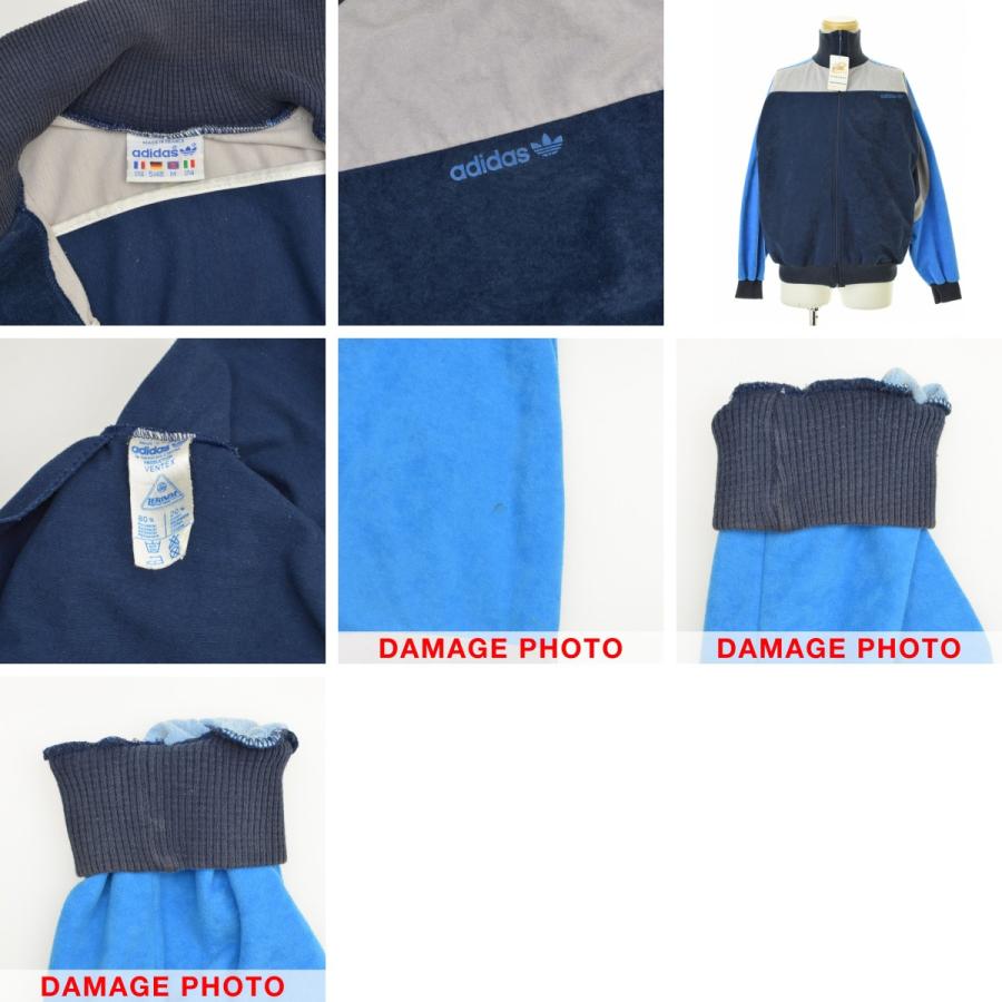 adidas（アディダス） 80s フランス製 VENTEX TRACK TOP JACKET ベロア