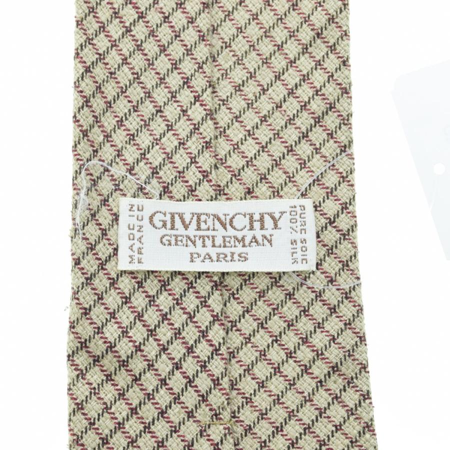 GIVENCHY（ジバンシィ） GENTLEMAN フランス製 チェック シルク