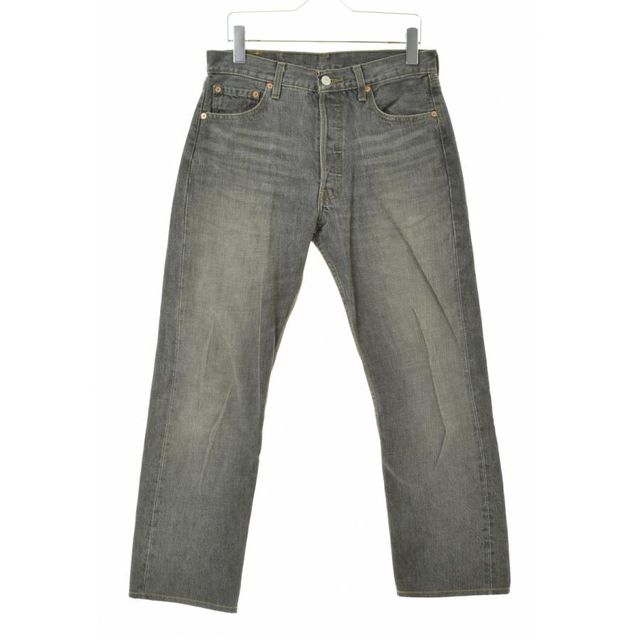 【Levi's】 リーバイス501 ブラックデニムパンツ 先染め フィリピン製 00s Levi's 501 ブラックデニム フィリピン製 リーバイス 先染め