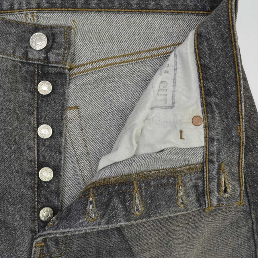 【Levi's】 リーバイス501 ブラックデニムパンツ 先染め フィリピン製 00s Levi's 501 ブラックデニム フィリピン製 リーバイス 先染め