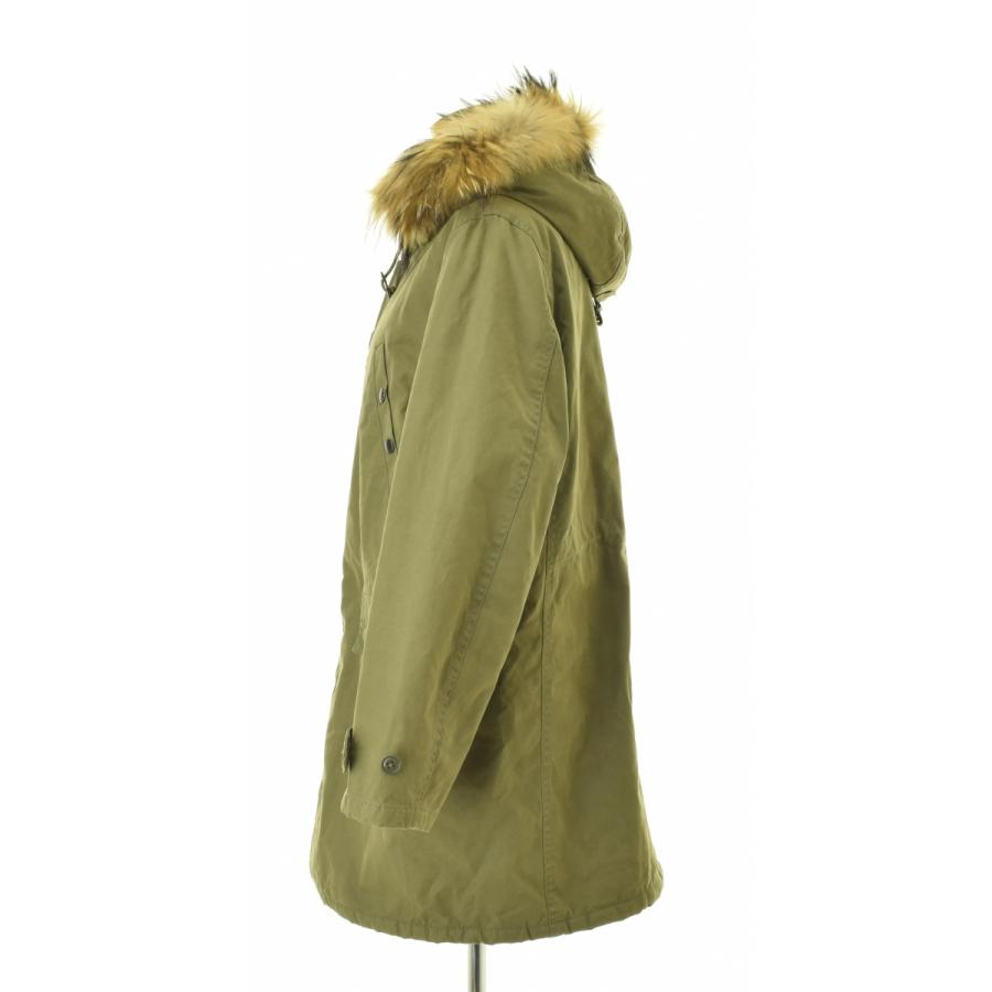 美品 OLD GAP ミリタリーコート ボアライナー Y2K ビッグサイズ AMERICAN RAG CIE（アメリカンラグシー） AOP-L132-C0060 ボア
