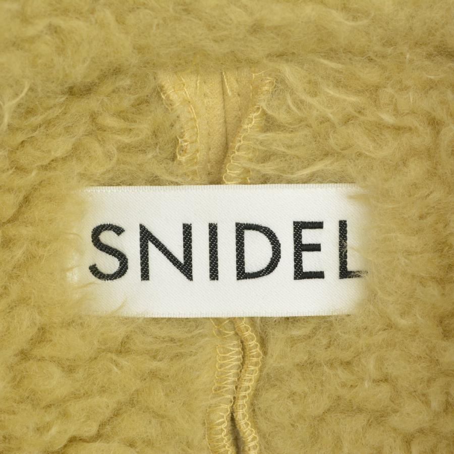 SNIDEL（スナイデル） SWFC184010 ムートン ウエストマーク コート