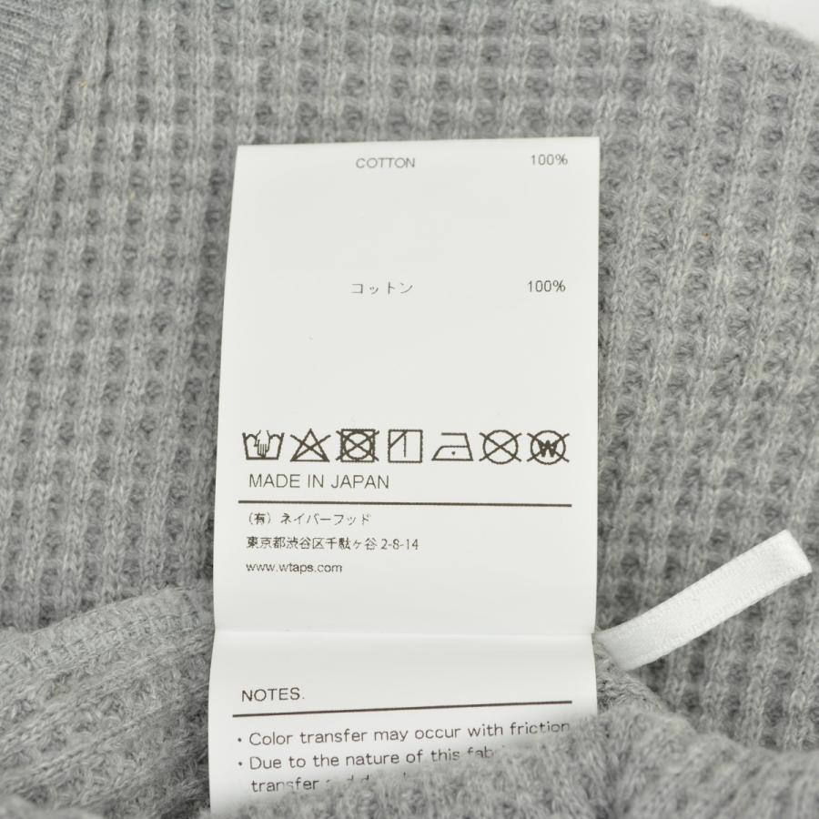 WTAPS / ダブルタップス 24AW 242ATDT-CSM21 WAFFLE LS COTTON WTAPS / ダブルタップス 24AW 242ATDT-CSM21 WAFFLE LS COTTON
