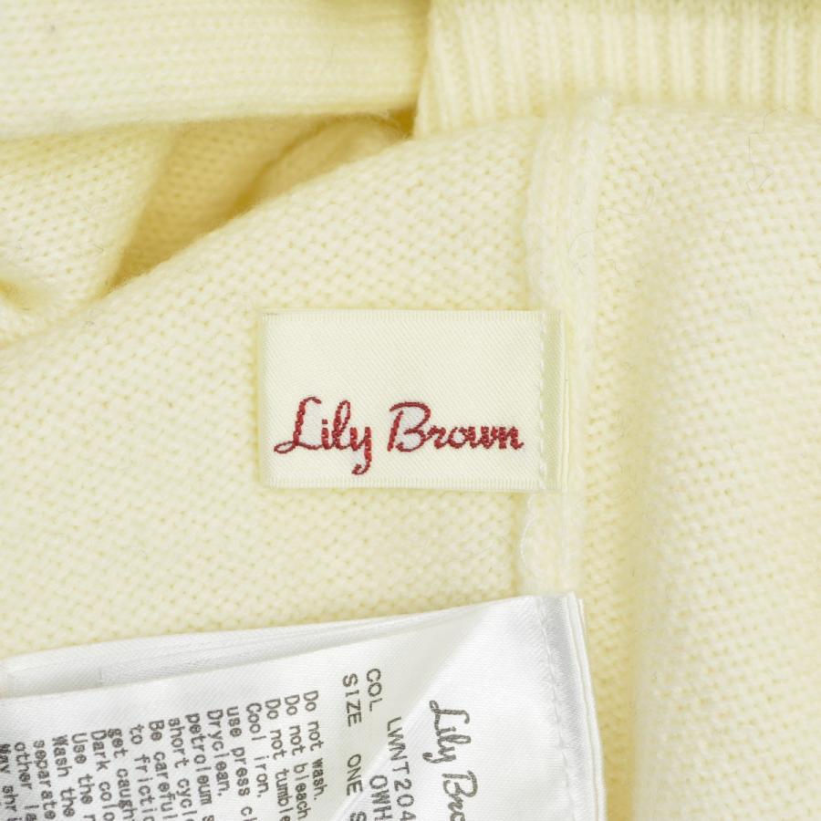 【LilyBrown】LWNT204037 コアラ アニマル ニット プルオーバー長袖ニットセーター LILY BROWN（リリーブラウン） LWNT204037 コアラ アニマル ニット