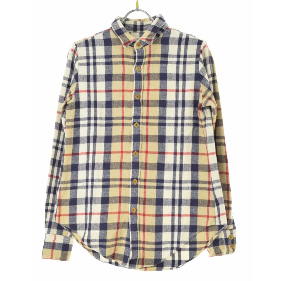 45rpm & / フォーティファイブアールピーエム チェックネル 長袖シャツ  