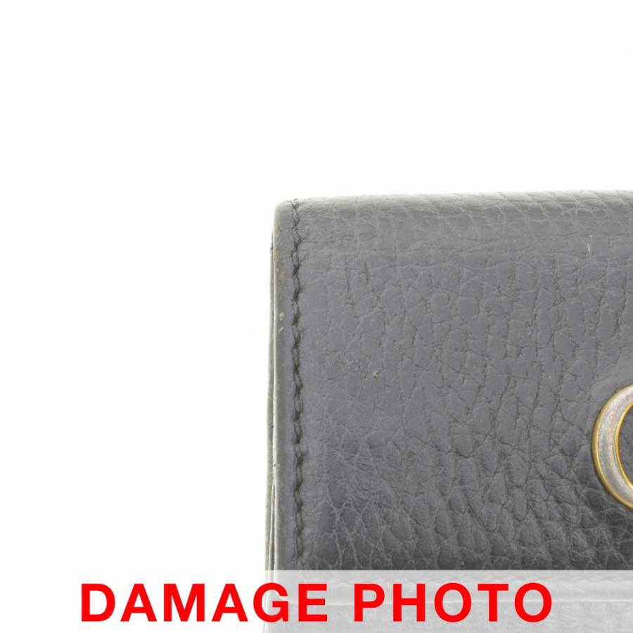 GUCCI（グッチ） 456118 ダブルG GGマーモント レザー 6連 キーケース