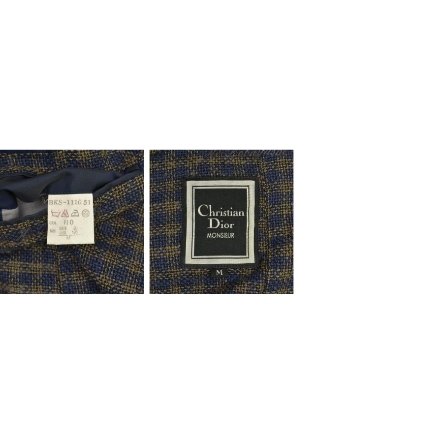 Christian Dior / クリスチャンディオール MONSIEUR チェック2釦 Christian Dior / クリスチャンディオール MONSIEUR チェック2釦