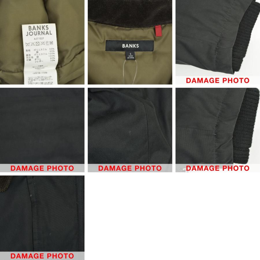 【BANKSJOURNAL】AJT1027 BRUIT JACKETダウンジャケット BANKS JOURNAL / バンクスジャーナル AJT1027 BRUIT JACKET ダウン