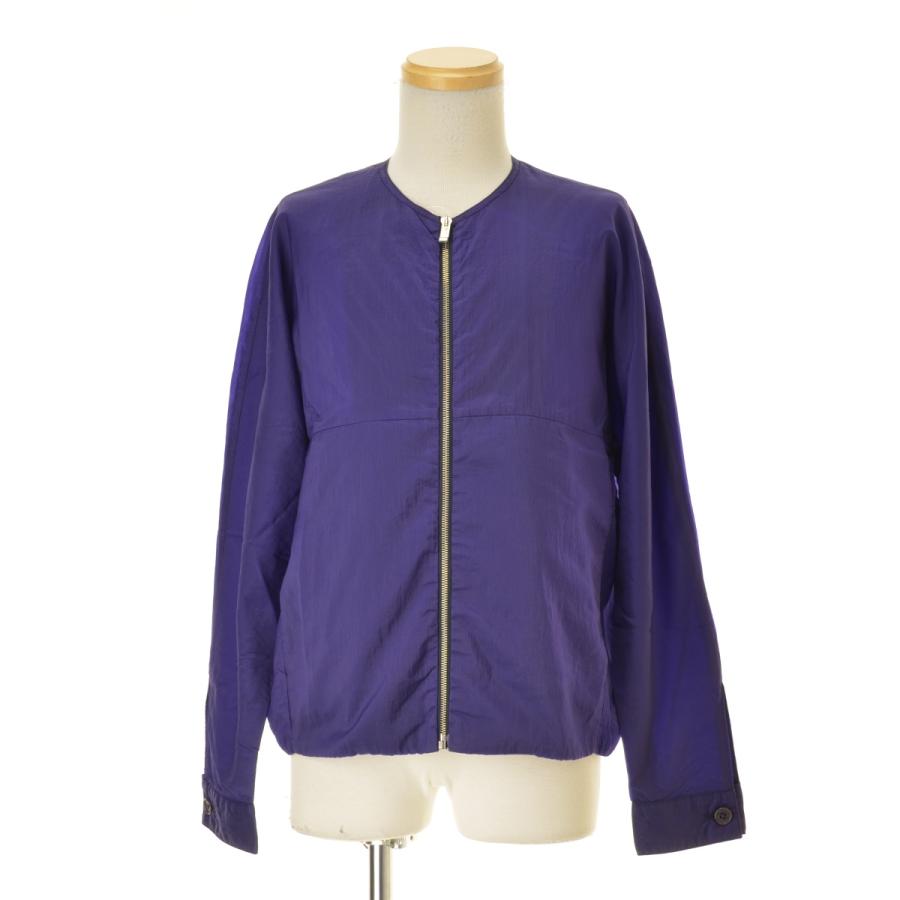 【BALENCIAGA】314260 TU324 ノーカラー ジップアップ ブルゾンジャケット BALENCIAGA（バレンシアガ） 314260 TU324 ノーカラー ジップアップ