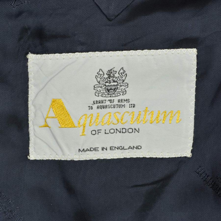 Aquascutum（アクアスキュータム） イングランド製 金釦 ダブル