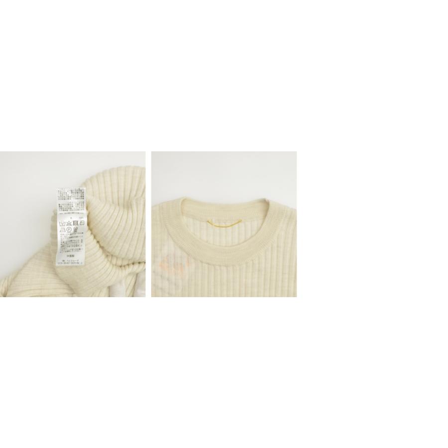 Nicoです。アパルトモン  ニット SILK RIB KNIT（ニット／セーター）｜L'Appartement（アパルトモン）の