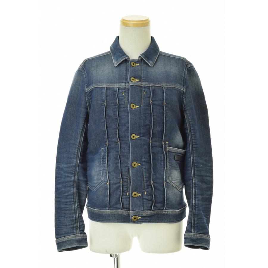 DIESEL（ディーゼル） JUZICON デニムスウェット ジャケット