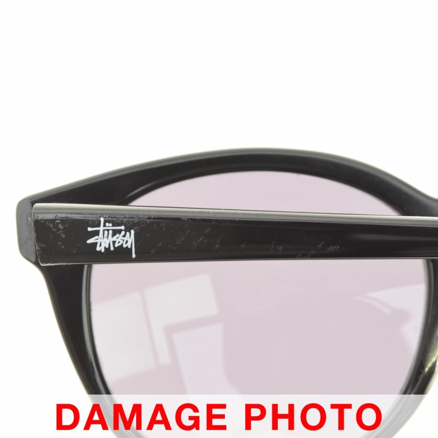 ステューシー/REMUS/サングラス/限定/ケース付/ボストン/日本製/グレー STUSSY（ステューシー） EYEGEAR REMUS サングラス : ブランド古着の
