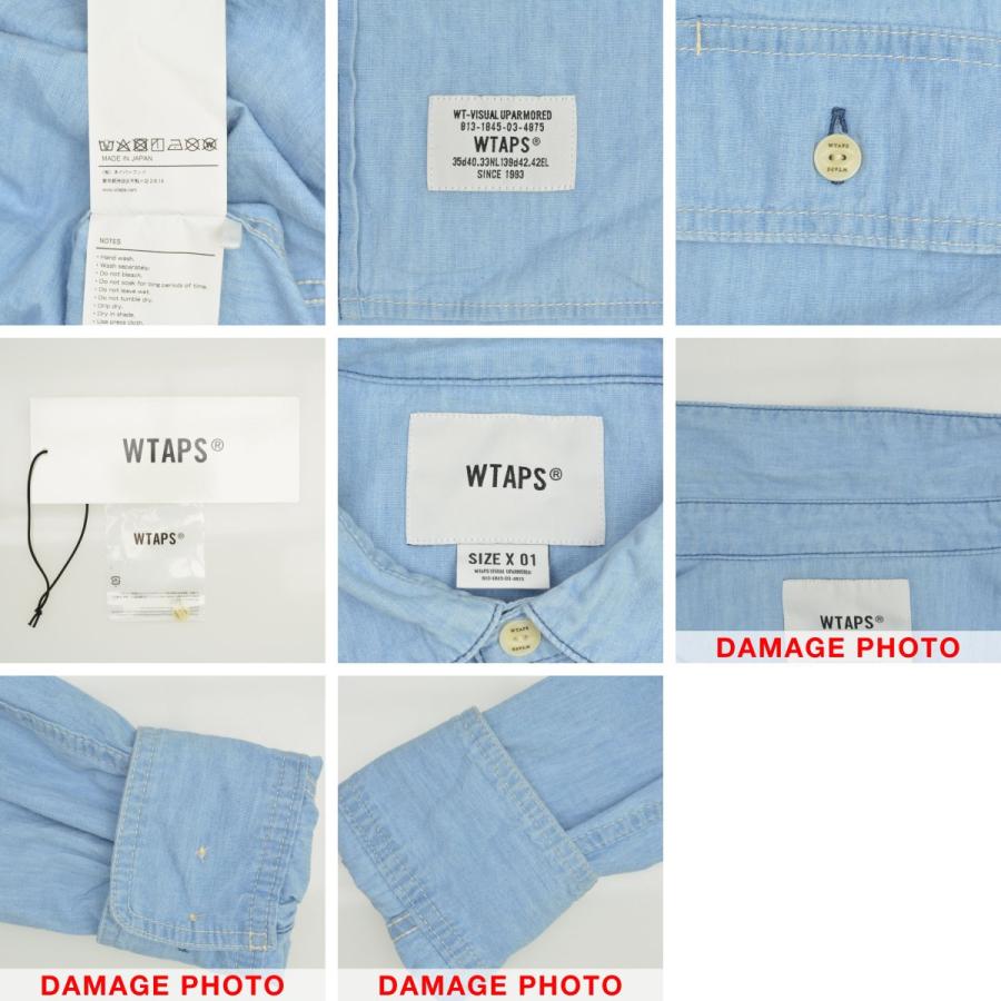 WTAPS / ダブルタップス 24AW 242WVDT-SHM02 CB LS COTTON. CHAMBRAY