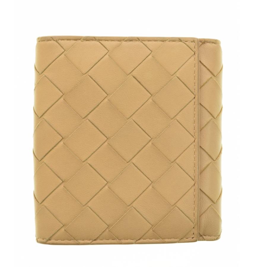 未使用級‼️BOTTEGA VENETA 二つ折り財布　イントレチャート　レザー BOTTEGA VENETA（ボッテガ・ヴェネタ） 2つ折り イントレチャート 財布