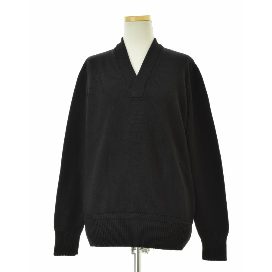 中古】HYKE / ハイク<br>15AW 152‐11048 V-neck knit sweater長袖  