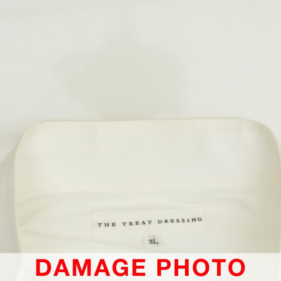 THE TREAT DRESSING カラーシャツ 2L 結婚式用 長袖シャツ THE TREAT DRESSING ウイングカラー 長袖シャツ : ブランド古着の買取