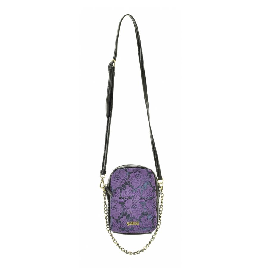 【ANNASUI】Dolly ドーリー レース エナメル パテントショルダーバッグ ANNA SUI（アナスイ） Dolly ドーリー レース エナメル パテント