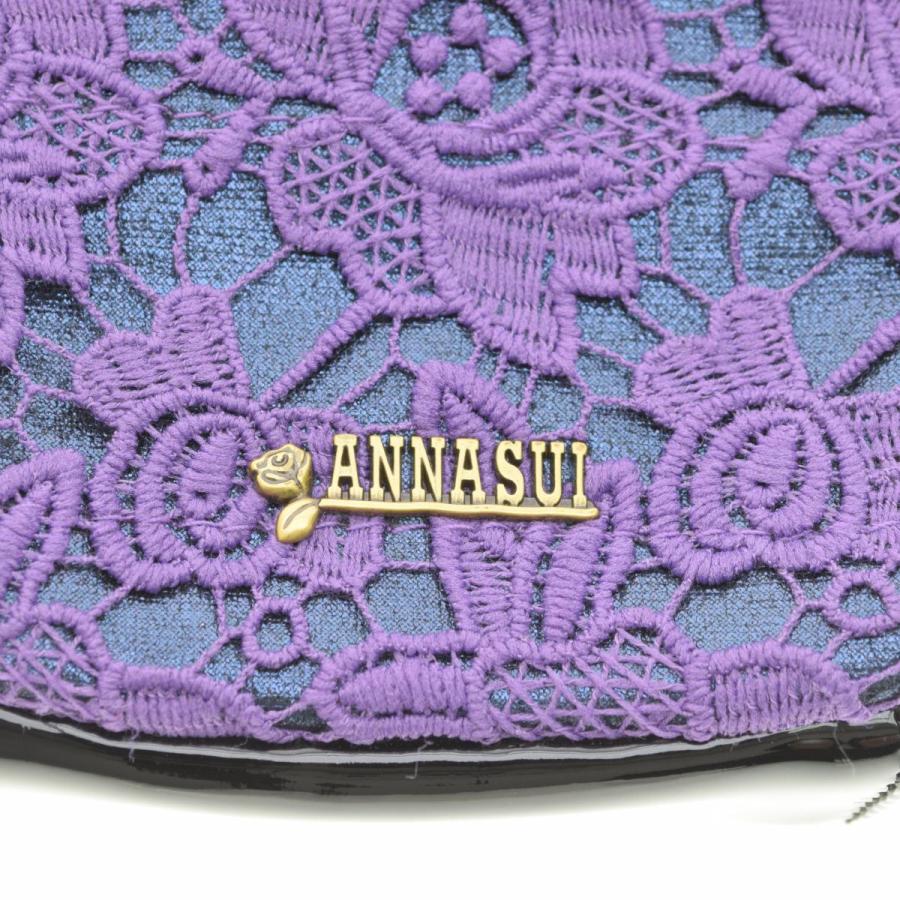 ドーリーカール＊アナスイ＊ショルダー ANNA SUI（アナスイ） Dolly ドーリー レース エナメル パテント