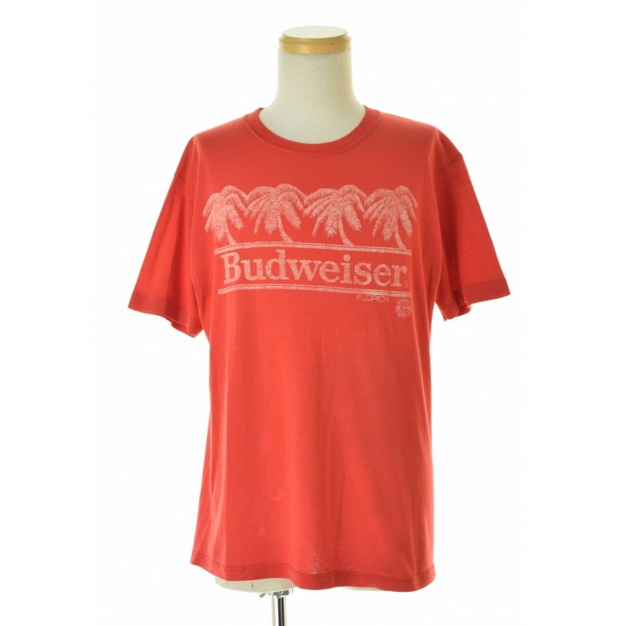 80s Budweiser バドワイザー Tシャツ vintage ビンテージ Budweiser / バドワイザー 80s ロゴプリント 半袖Tシャツ : ブランド