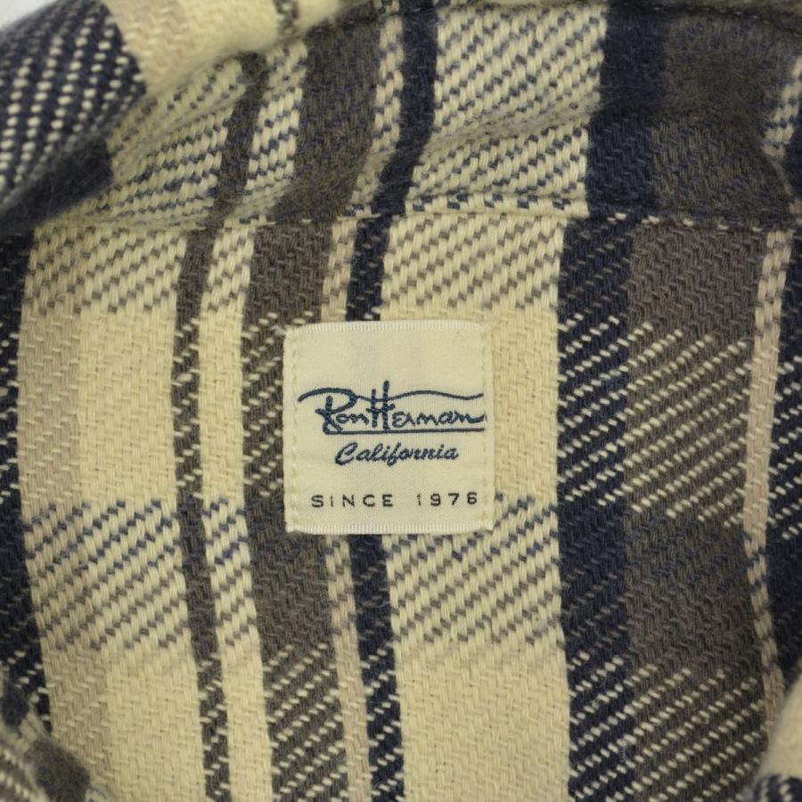 Ron Herman（ロンハーマン） 3420700136 ネル 長袖シャツ : ブランド