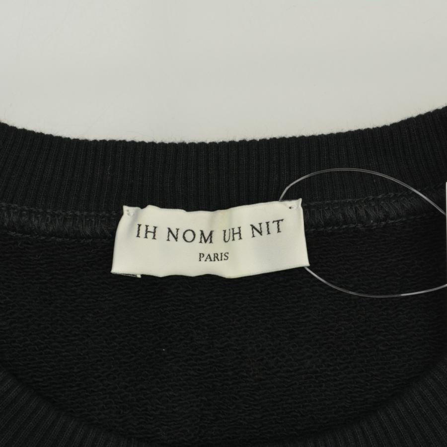 【IHNOMUHNIT】イタリア製 バックプリント ユニセックス長袖スウェット IH NOM UH NIT / インノミネイト イタリア製 バックプリント ユニ
