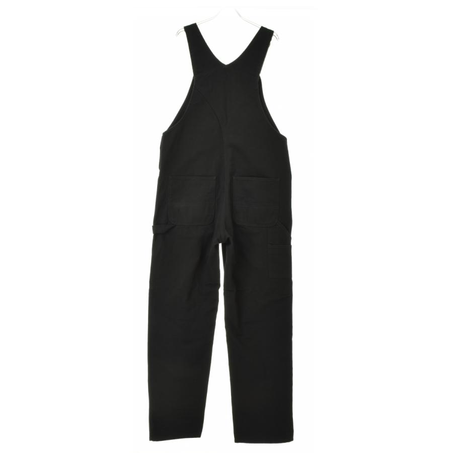 Carharttブラック コットン オーバーオール 中古・古着通販】CarHartt (カーハート) ダブルニー