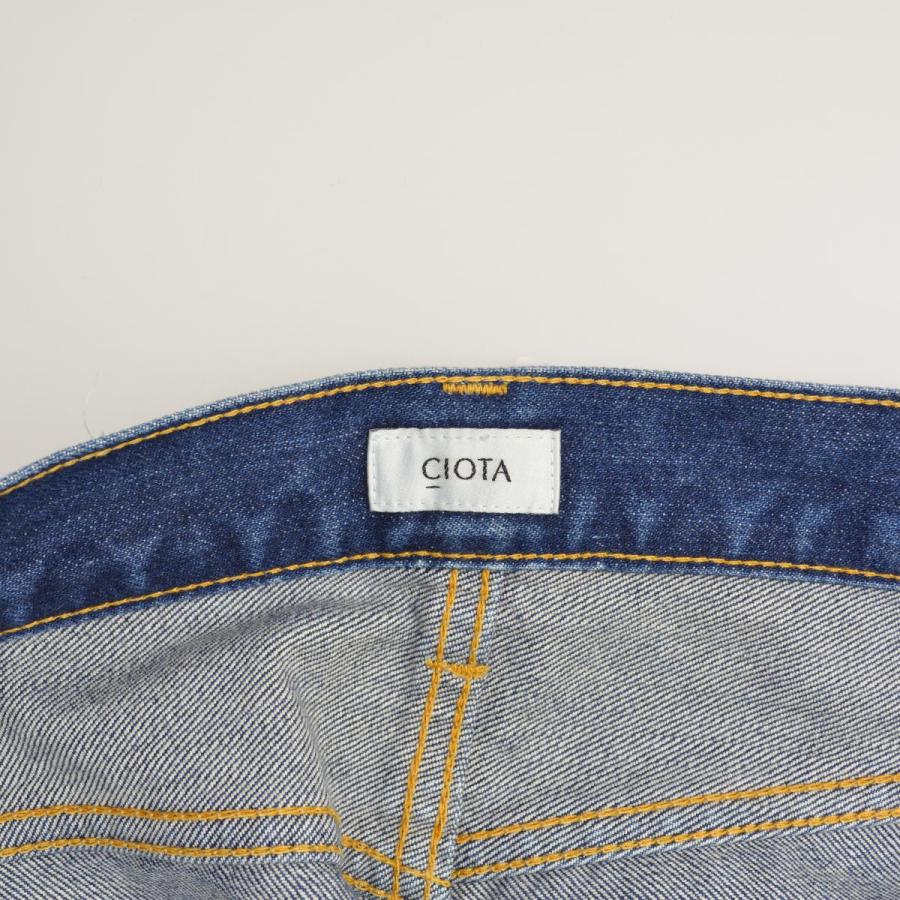 CIOTA / シオタ PTM-1STB 13.5oz SUVIN COTTON STRAIGHT DENIM 本藍