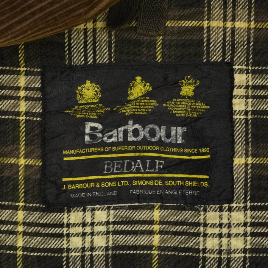 Barbour（バブアー） 〜90s イングランド製 3ワラント BEDALE ビデイル