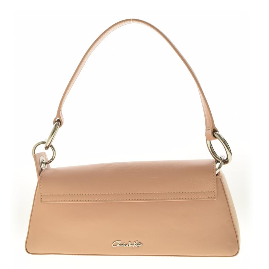 CHARLES&KEITH ショルダーバッグ CHARLES & KEITH トライアングルバックル ベルトショルダー