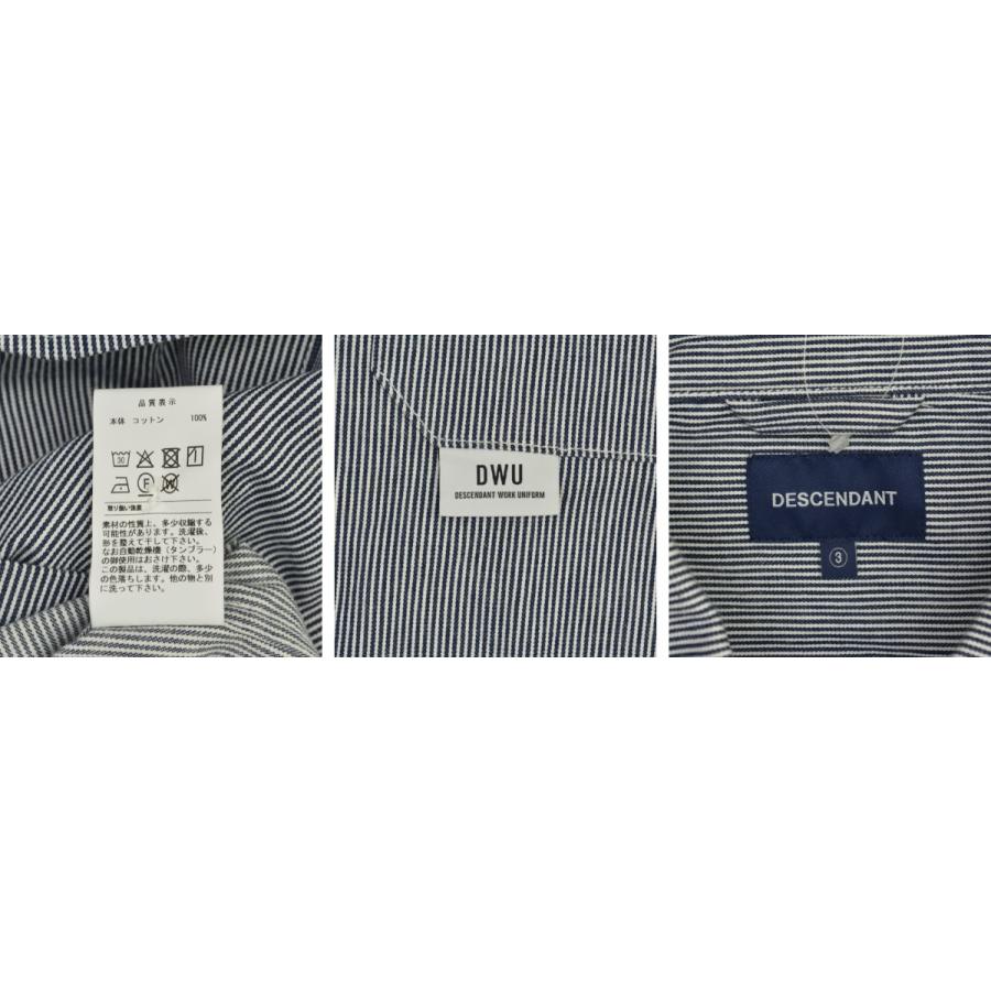 DESCENDANT / ディセンダント 25SS 251WVDS-SHM05 MINE HICKORY STRIPE