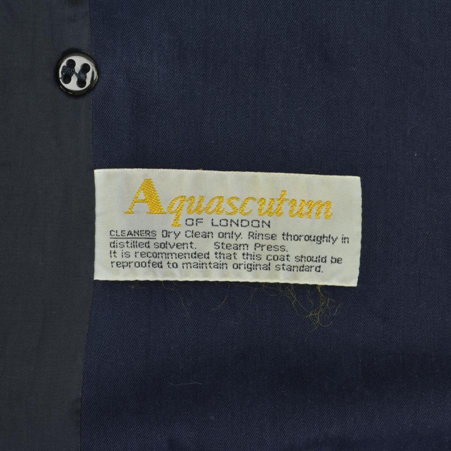 Aquascutum（アクアスキュータム） イングランド製 レーヨン トレンチ