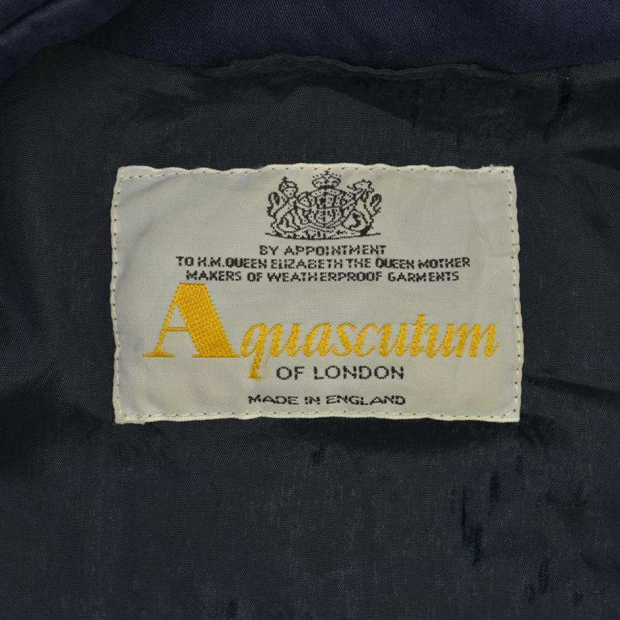 Aquascutum（アクアスキュータム） イングランド製 レーヨン トレンチ