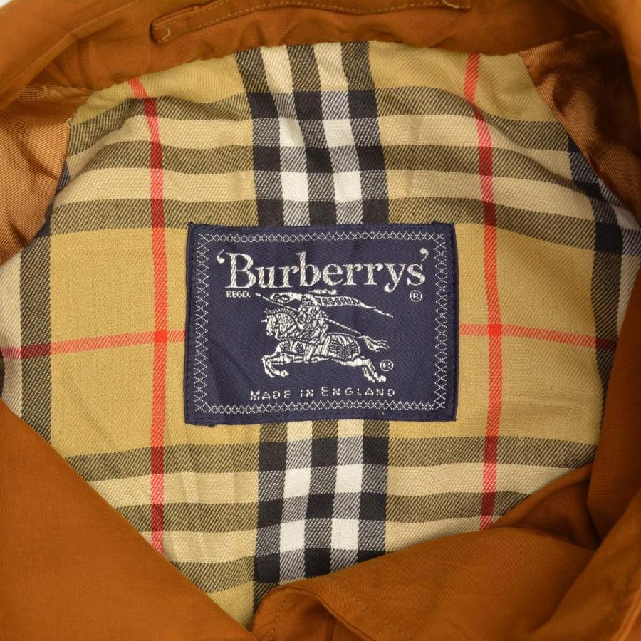 BURBERRY PRORSUM / バーバリープローサム 90s イングランド製 ノバチェックライニングステンカラー コート_5
