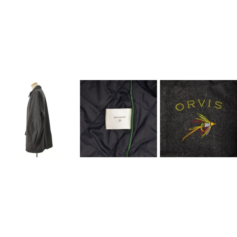 ORVIS ステンカラー ジップアップ ウールコートの通販はau PAY