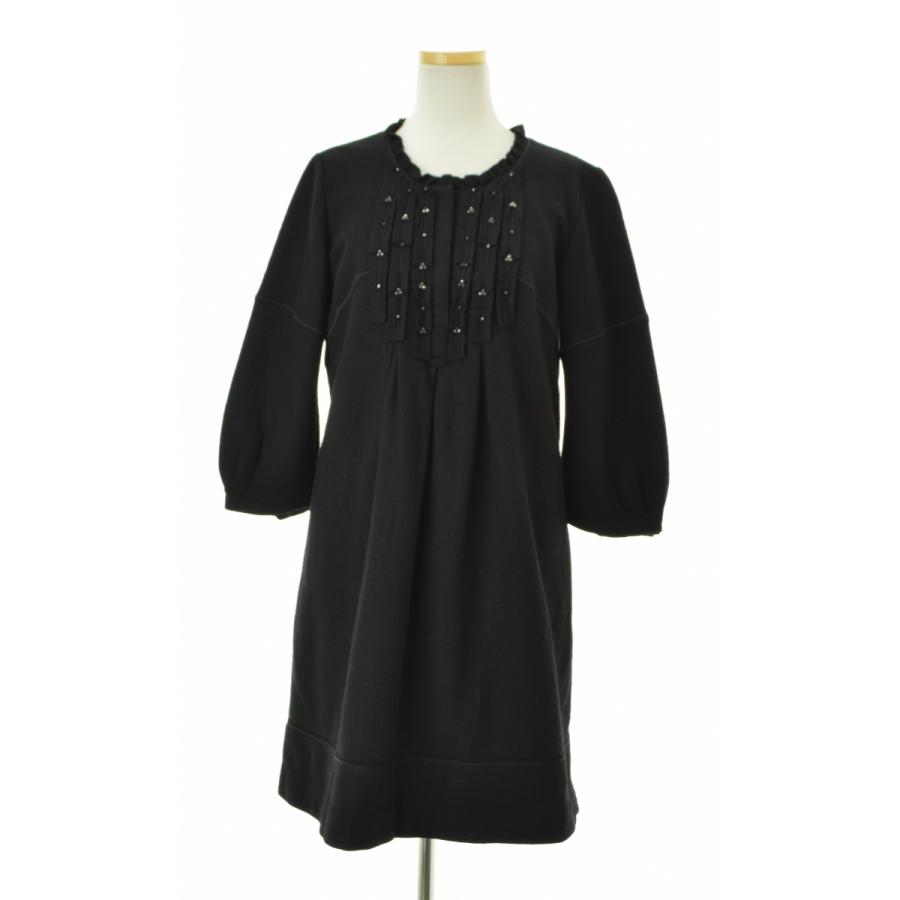 ユマコシノ ドレス 黒 試着のみ YUMA KOSHINO ユマコシノ フェイク  