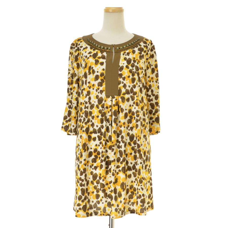 新品】HIROKO KOSHINOビジュー スパンコール チュニックワンピース 